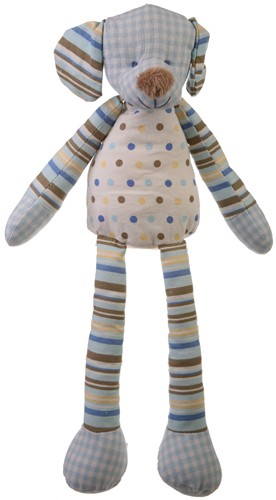 Chinese plush toy of patchwork dog