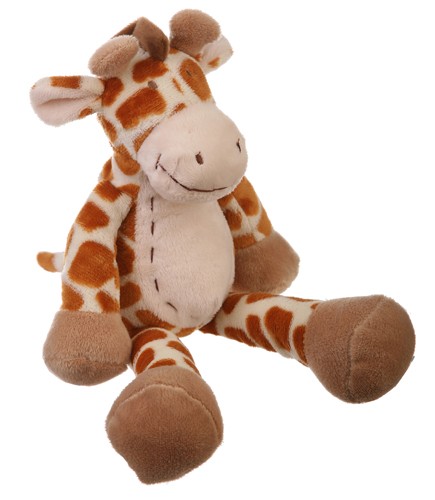 Chinese plush toy of brown giraffe